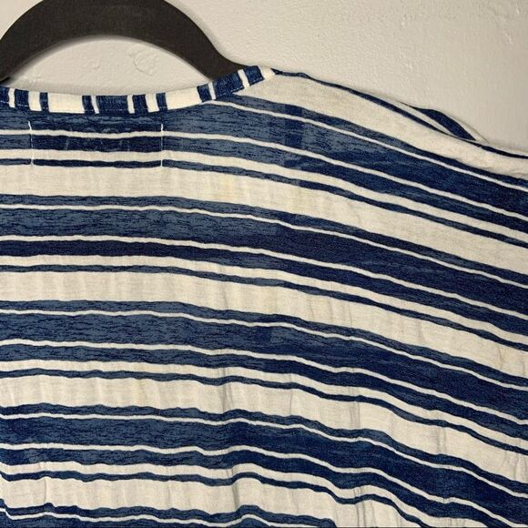 Joss Tulum Striped Blue and White Cover up Dress - Picture 6 of 12